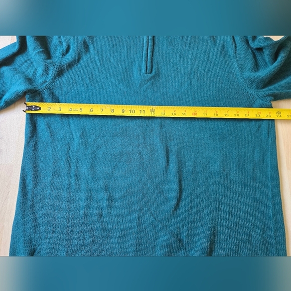 L.L.Bean Quarter Zip Sweater Size Large Tall - Picture 10 of 12